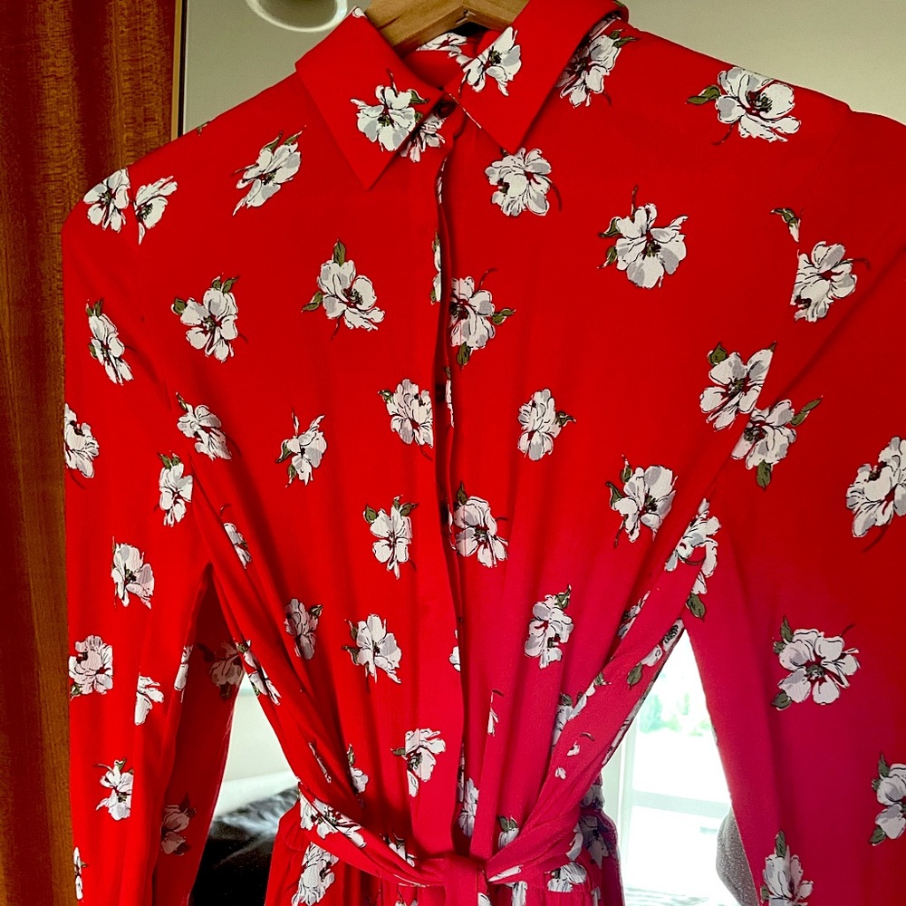 The perfect French red summer dress